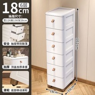 全城熱賣 - 縫隙窄邊櫃 夾縫抽屜式收納櫃 廚房置物架 可移動多層櫃子