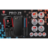 Vipro Z1 basic keypad phone dual sim/ camera/1 year warranty /mp3 & Battery