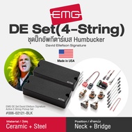 EMG® DE Set  4 String David Ellefson Active Bass Pickup Set ปิ๊กอัพกีตาร์เบส 4 สาย รุ่นศิลปิน แบบ Hu