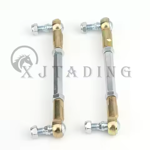 M8 Steering Lever Tie Rod Ball Joint Kit 80mm-315mm for 49cc 50cc 2-Stroke Electric Mini Kids ATV Go