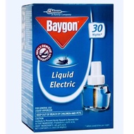 Baygon Mosquito Liquid Electric Repeller Anti Dengue Mosquito Repellent Vaporiser Refill 21.9ml