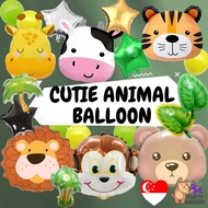 [SG Seller] Safari Animal Balloon Bundle Happy Birthday Party Decoration