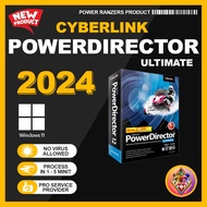 CyberLink PowerDirector Ultimate EASY INSTALL SOFTWARE   LIFETIME PREMIUM  FAST DELIVERY  SAFE