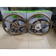 AJI RACING 14 X14 SP500 LC5S / LC135 V8 / Y125  CUSTOM STRIKE SPORT RIM -BRONZE