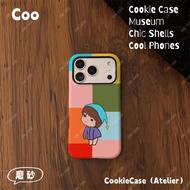 Phone Phone Case Suitable for iPhone 11 12 13 14 15 16 17 Pro max Plus Air Sleepwalker Girl Magnetic