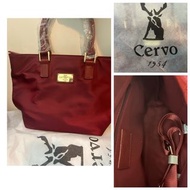 全新Cervo 鹿仔長帶意大利紅色女裝手袋 New Italy ladies handbag (14 inches x 10.5 inches height)