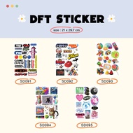 Ironing Board Iron-On Patch Dft STICKER SD091- SD100