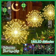 Solar 180LED 8Modes Fireworks Lights Outdoor Waterproof String Light Fairy Light Solar Power Lamp Ch