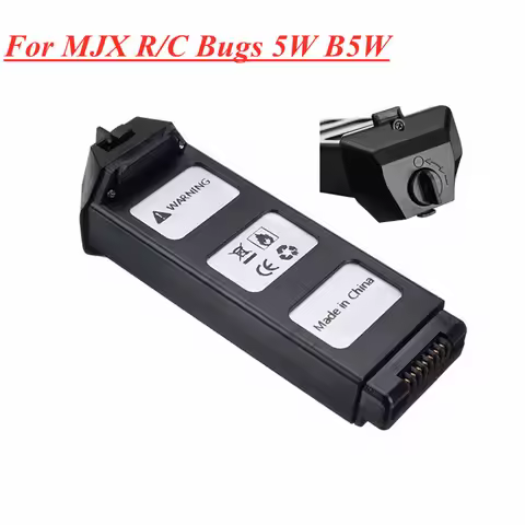 7.6V 2420mAh LiPo Battery For MJX R/C Bugs 5W B5W 4K RC Quadcopter Parts 7.4v 1800/2200mah Drone Bat