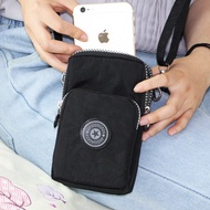 [SG SELLER] Women's Nylon Mini Sling Bag | Crossbody Handphone Pouch Wallet Coin Purse