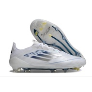 F50 White Blue Fg Football Boots