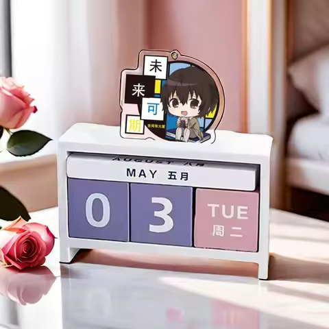 Calendar Bungo Stray Dogs Nakahara Chuya Ryunosuke Akutagawa Dazai Osamu Cosplay Menology Desktop Or