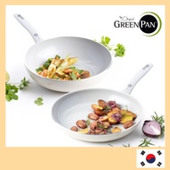 [Green Pan] Non-Stick Infinity Coating Fry Pan Wok Ceramic Frying Pan (20~28 cm)