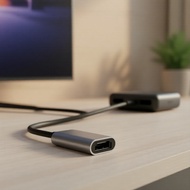 USB 3.1 Type C to VGA Adapter for MacBook Laptop Tablet HDTV 4K  Penyesuai USB 3.1 Jenis-C kepada VG