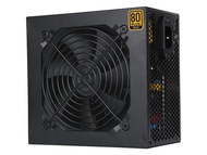 SAMA 550W Black Power Supply 80+ Gold Certified ECO Mode 12V FDB Fanless & Silent Mode PFC PC PSU AT