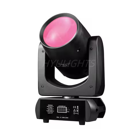 Mini LED 200W Moving Head Light Beam&Spot 24 Rotating Prisms 14 Gobos &11Color Wheel DJ Stage Lighti