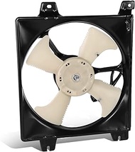 DNA MOTORING OEM-RF-0824 Factory Style A/C Condenser Fan Assembly Compatible with 00-03 Mitsubishi Galant V6