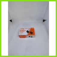 ▥ ☪ MGK / TM Binder Clip Black Color by Box ( 12 pcs )