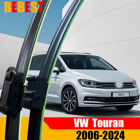 For VW Touran I Touran II 1T1 1T2 1T3 5T1 2006-2024 Front Wiper Blades Windshield Windscreen Accesso