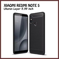 Case Xiaomi Redmi Note 5 Pro Ipaky Carbon Fiber Matte for Redmi Note 5 Pro