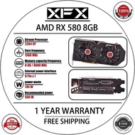 USED XFX RX 580 8GB 2304SP Graphics Cards 8GB ETH AMD Radeon RX580 Screen Cards GPU Desktop Computer Game