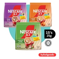 Nescafe 3 in 1 Instant Coffee ( 15's x 23 gram ) Mocha Latte  / Caramel Latte / Hazelnut Latte