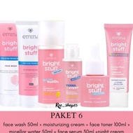 Ready Emina Bright Stuff Acne Prone Skin Paket Lengkap Skincare 1 Set