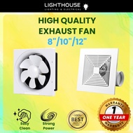 [ LIGHTHOUSE💡] Celing Exhaust Fan Wall Exhast Fan Bathroom Kitchen High Quality High Power Motor Sil