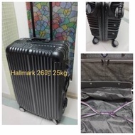 Hallmark 26吋萬向輪tsa安全鎖旅行行李...