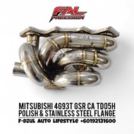 FAL Precision Turbo Manifold Banana New Design Mitsubishi 4G93T GSR CA TD05H