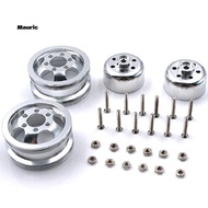 Metal Upgrade Shock-Proof Wheel Hub Rim for  B1 B16 B24 B36 C14 C24 1/16 RC Truck with