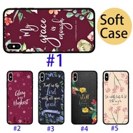 Phone Cover For Realme 5 5i 5s 6 6i 6 Pro C2 C3 C11 C12 C15 XT X2 Bible Verse Quote Design My Grace 