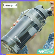 Ready Stock 0.7/1/ 2/3L Large Capacity Sports Water Bottle Portable Debris Water Cup With Straw Outdoor Camping Picnic Climbing Water Bottle OUA2198