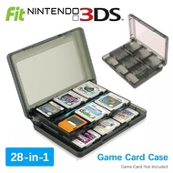 For Nintendo DS 3DS XL LL DSi 28 In 1 Game Card Case Holder Cartridge Box New