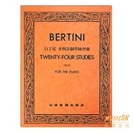Bertini 24 Piano Etudes Twenty-Four OP29 Opus 29 Music Score Etude