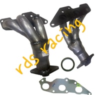 Perodua Viva / myvi 1.0 Exhaust Pipe putih manifold ekzos Extractor Header Exhaust 3X1 + gasket 2pcs