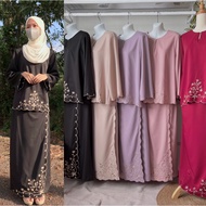 Camellia Kurung Sulam | Raya 2024 | Kurung Kedah | Baju Kurung | Baju Muslimah