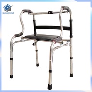 Aluminum Alloy Walker Elderly Armrest Frame Walker Adjustable Foldable Walker