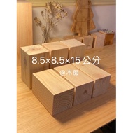 Wood Wood Wood 8.5cm x 8.5cm x 15cm Spruce