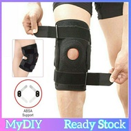 💥Adjustable💥 Metal knee Support Brace Plate Shock Absorption Strap Guard Protect Knee Running/Hiking Penyokong Lutut