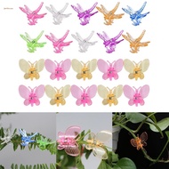 Plant Fix Clips Dragonfly 3.5cmx3.3cm For Plant Cultivation Orchid Clips