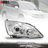เสื้อไฟหน้า โคมไฟหน้า หลอดธรรมดา รุ่น ฮอนด้า HONDA CR-V CRV G3 ปี 2007 - 2012 ไม่รวมชุดหลอดไฟ และสาย
