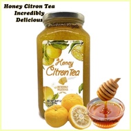 ❁ ஐ ✴ Honey Citron Tea, Honey Citron & Ginger Tea serve with Hot and Cold Water 1kg