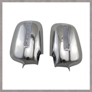 [M G L O] 1Pair Car Rearview Door Mirror Covers with LED Replacement Parts Accessories for RD9 -V 20
