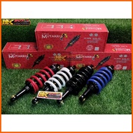 ⇧ ⚕ ╭ Mutarru Mono Shock 285mm For Suzuki Raider 150 Carb / Raider 150 Fi Fully Adjustable
