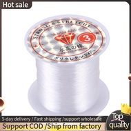 Jewelry Beading Thread 0.3mm Dia. Clear Nylon Fishing Line Spool 17 Lbs