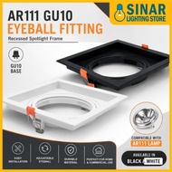 AR111 GU10 Eyeball Fitting Casing Sportlight Case Single Downlight Frame Recessed AR111