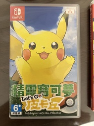Nintendo Switch 遊戲 精靈寶可夢 Let's Go! 皮卡丘