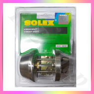 กุญแจล็อค  กุญแจฝัง  กุญแจไขข้างเดียว กุญแจลิ้นตาย  deadbolt, deadlock, double lock  ยี่ห้อ solex แท