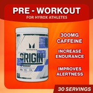MyProtein Origin Pre-Workout Powerful Energy Performance Caffeine 30 servings